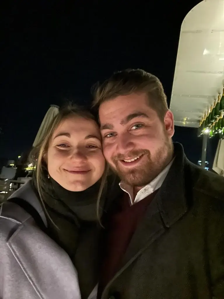 Helene und Philipp am Abend